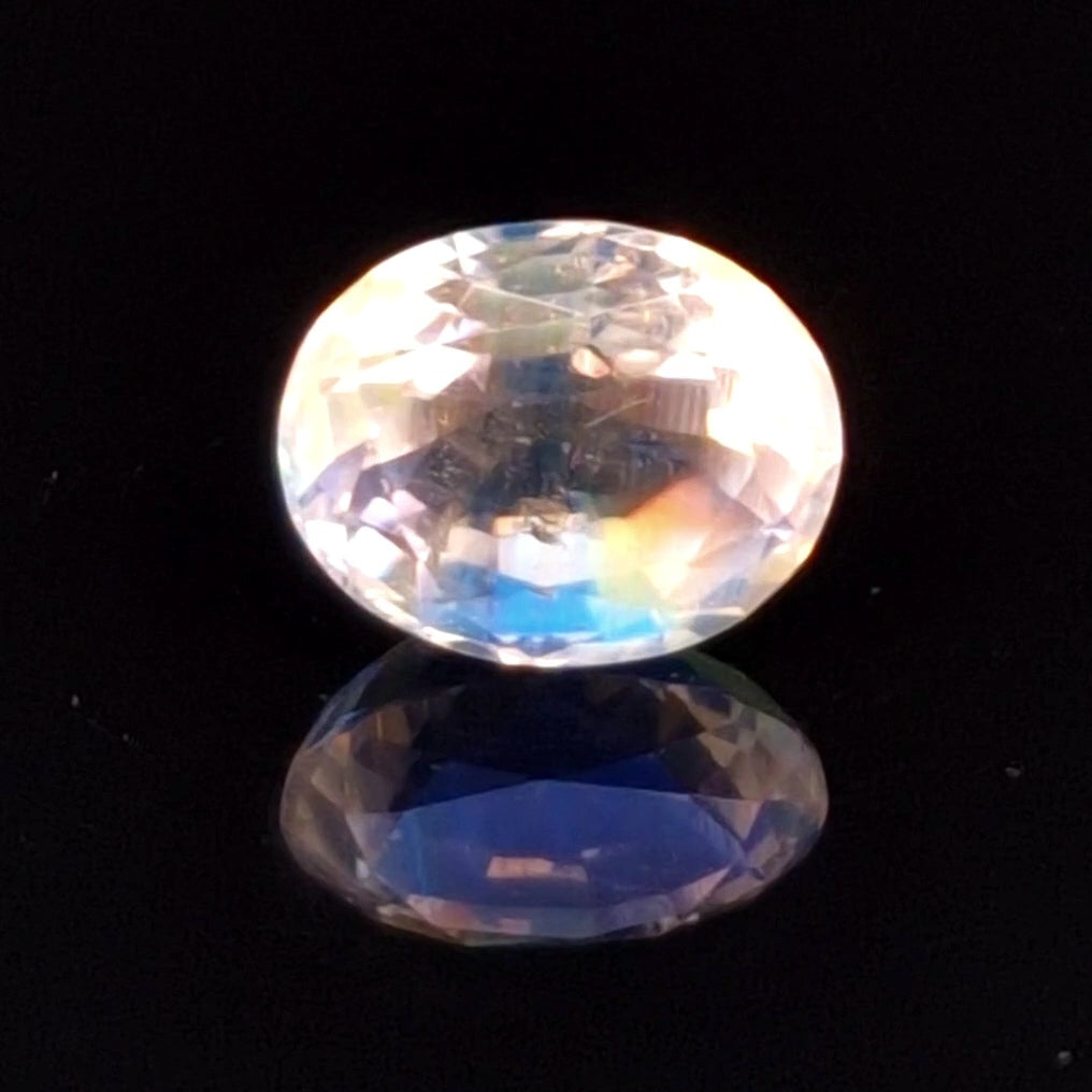 3.2 Cts Natural Madagascar Moonstones Faceted | Oval | Size: 10x8mm | Top quality - The LabradoriteKing