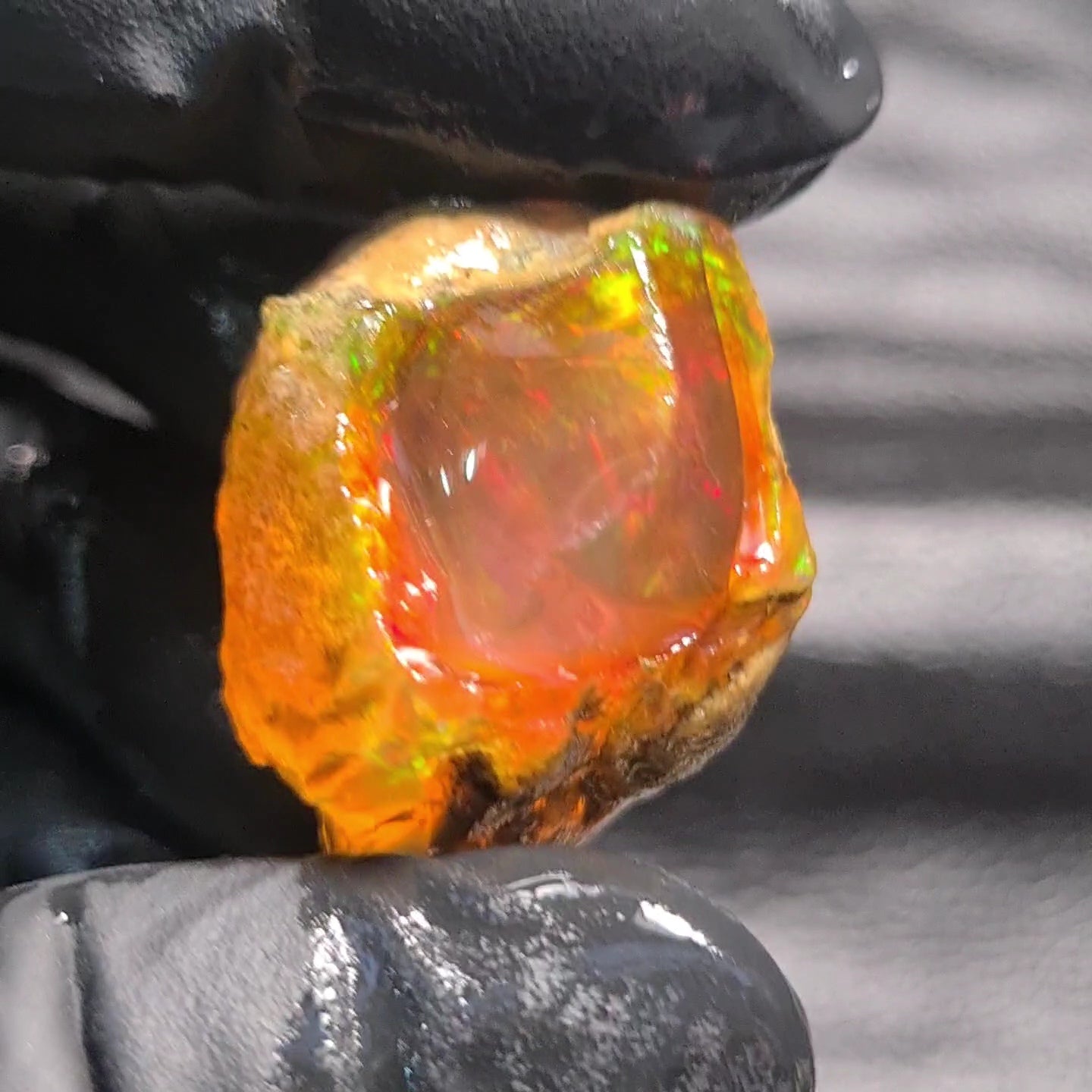 Natural Ethiopian Water Opal Rough | Raw untreaed  | 30x24mm - The LabradoriteKing