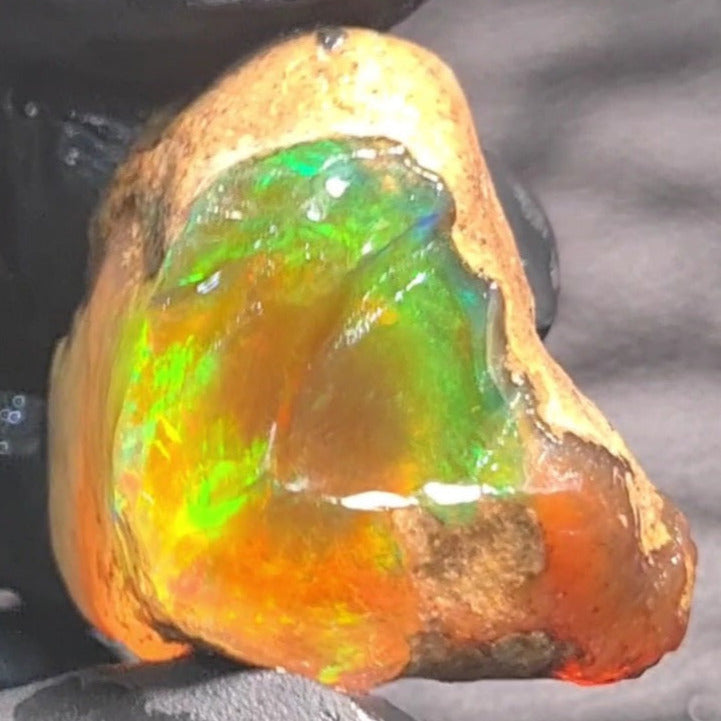 Natural Ethiopian Water Opal Rough | Raw untreaed  | 34x29mm - The LabradoriteKing