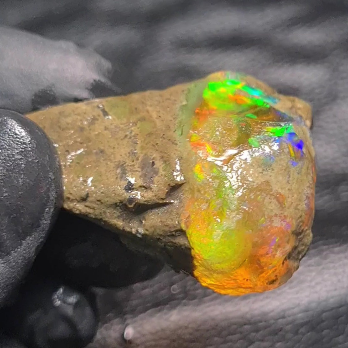 Natural Ethiopian Water Opal Rough | Raw untreaed  | 45x33mm - The LabradoriteKing