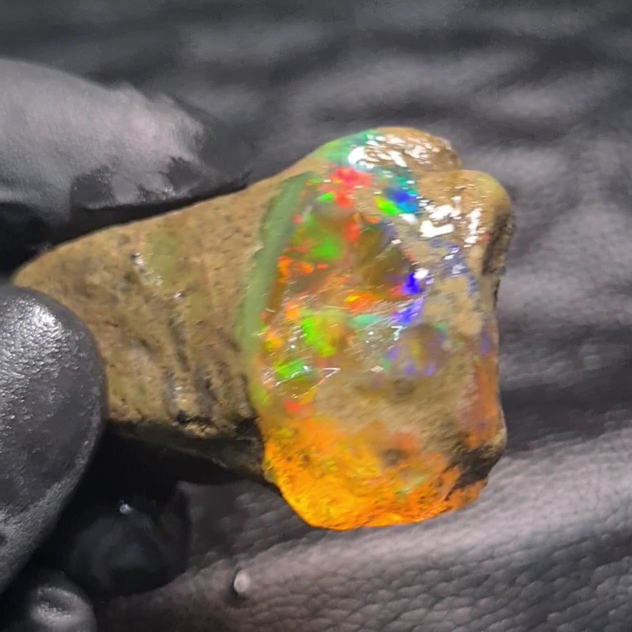 Natural Ethiopian Water Opal Rough | Raw untreaed  | 45x33mm - The LabradoriteKing