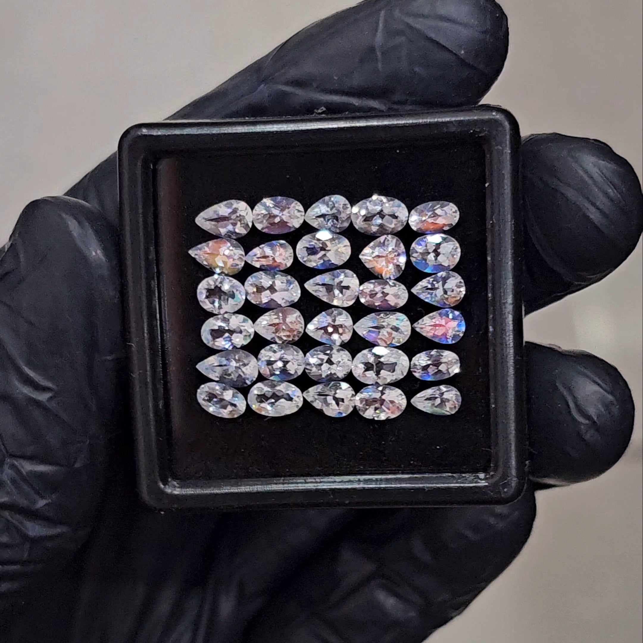 30 Pcs Natural Madagascar Moonstones Faceted | Shape: Mix | Size: 5-6mm | Top quality - The LabradoriteKing