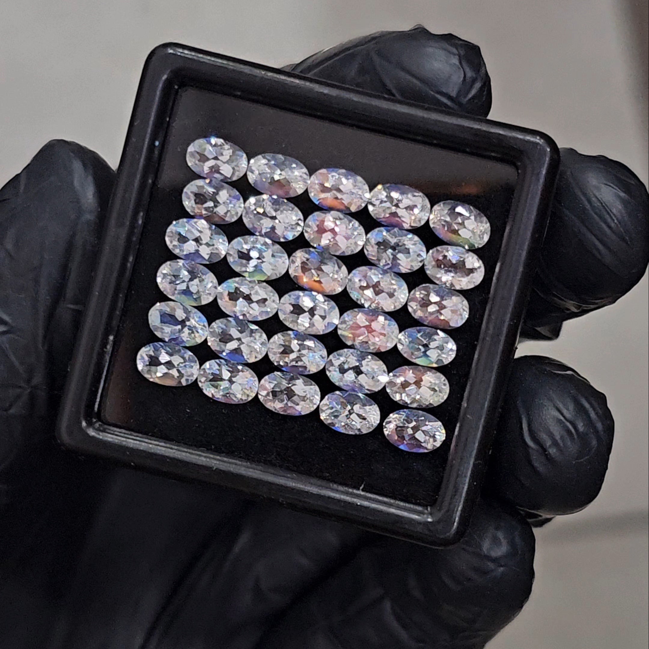 20 Pcs Natural Madagascar Moonstones Faceted | Shape: Oval | Size: 6x4mm | Top quality - The LabradoriteKing