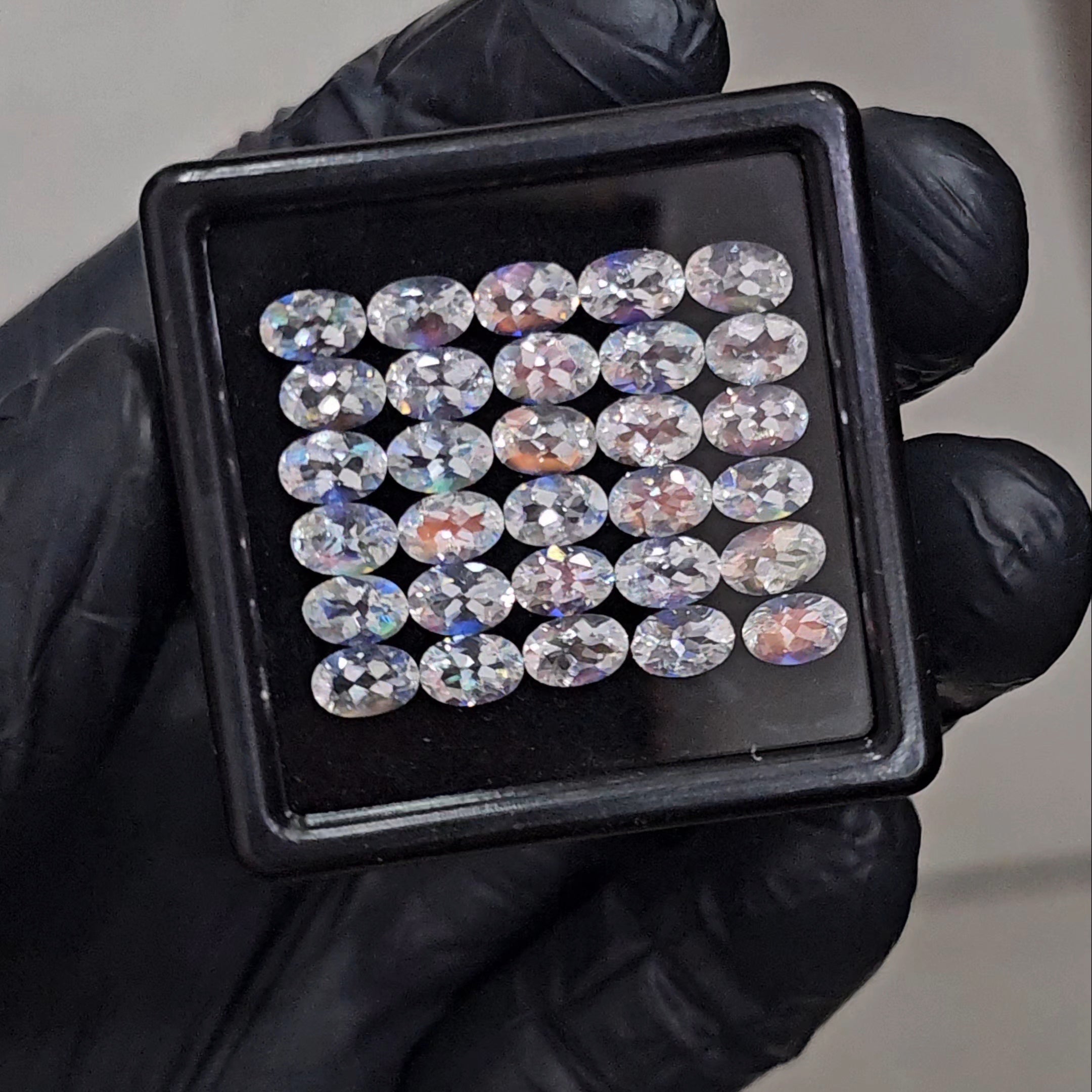 20 Pcs Natural Madagascar Moonstones Faceted | Shape: Oval | Size: 6x4mm | Top quality - The LabradoriteKing