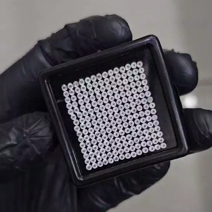 210 Pcs Natural Moonstone Diamond Cut |Round| Size: 2mm - The LabradoriteKing