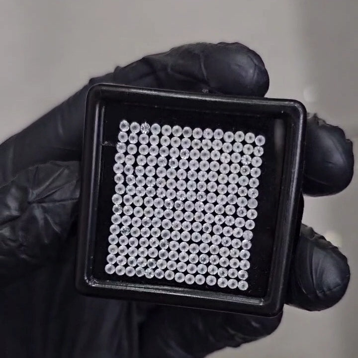 210 Pcs Natural Moonstone Diamond Cut |Round| Size: 2mm - The LabradoriteKing