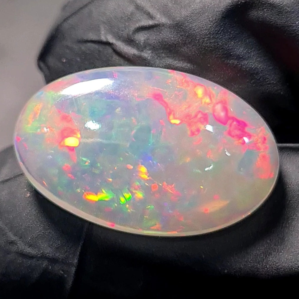 Natural Ethiopian Opal Cabochon | Oval| Size: 23x14mm - The LabradoriteKing
