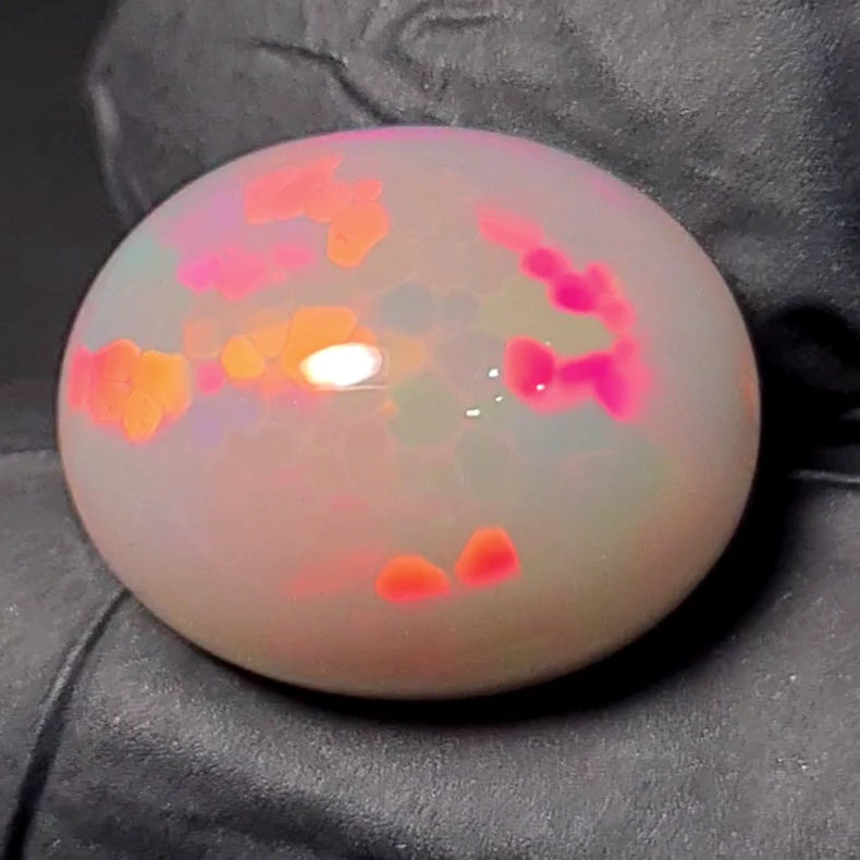 Natural Ethiopian Opal Cabochon | Oval| Size: 19x15mm - The LabradoriteKing