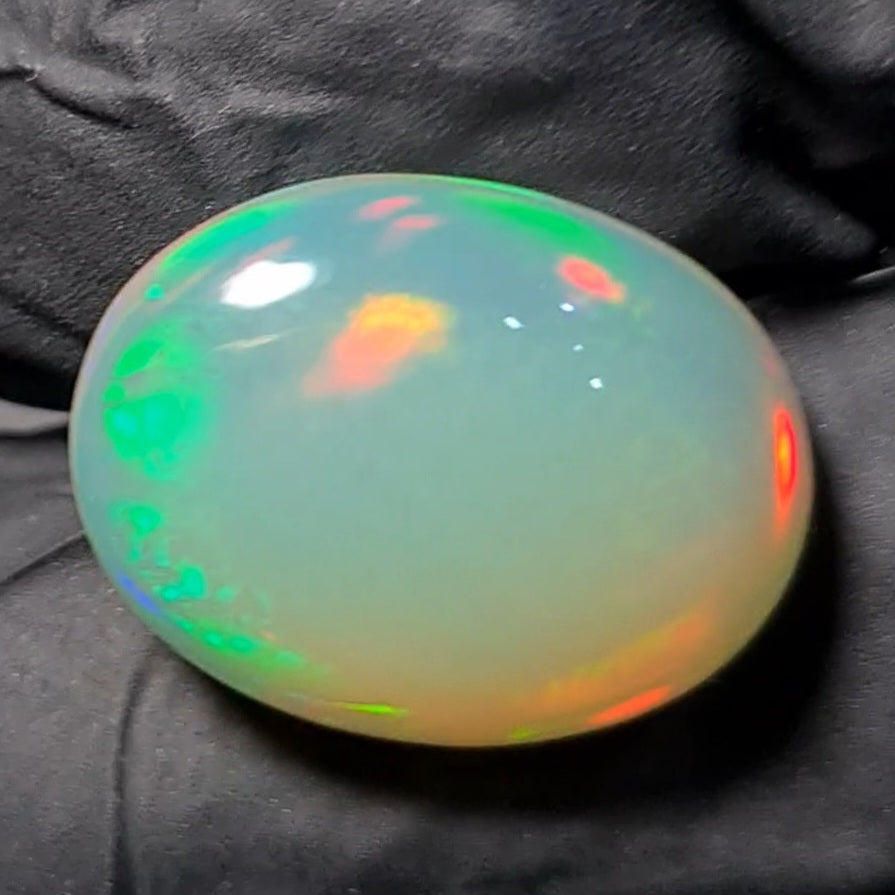 Natural Ethiopian Opal Cabochon | Oval| Size: 18x14mm - The LabradoriteKing
