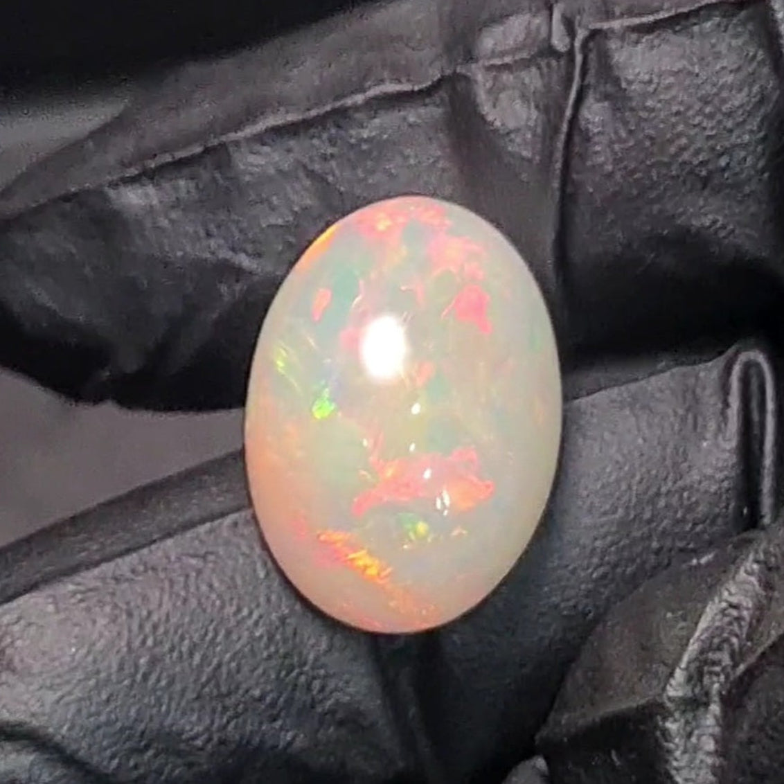 Natural Ethiopian Opal Cabochon | Oval| Size: 23x16mm - The LabradoriteKing