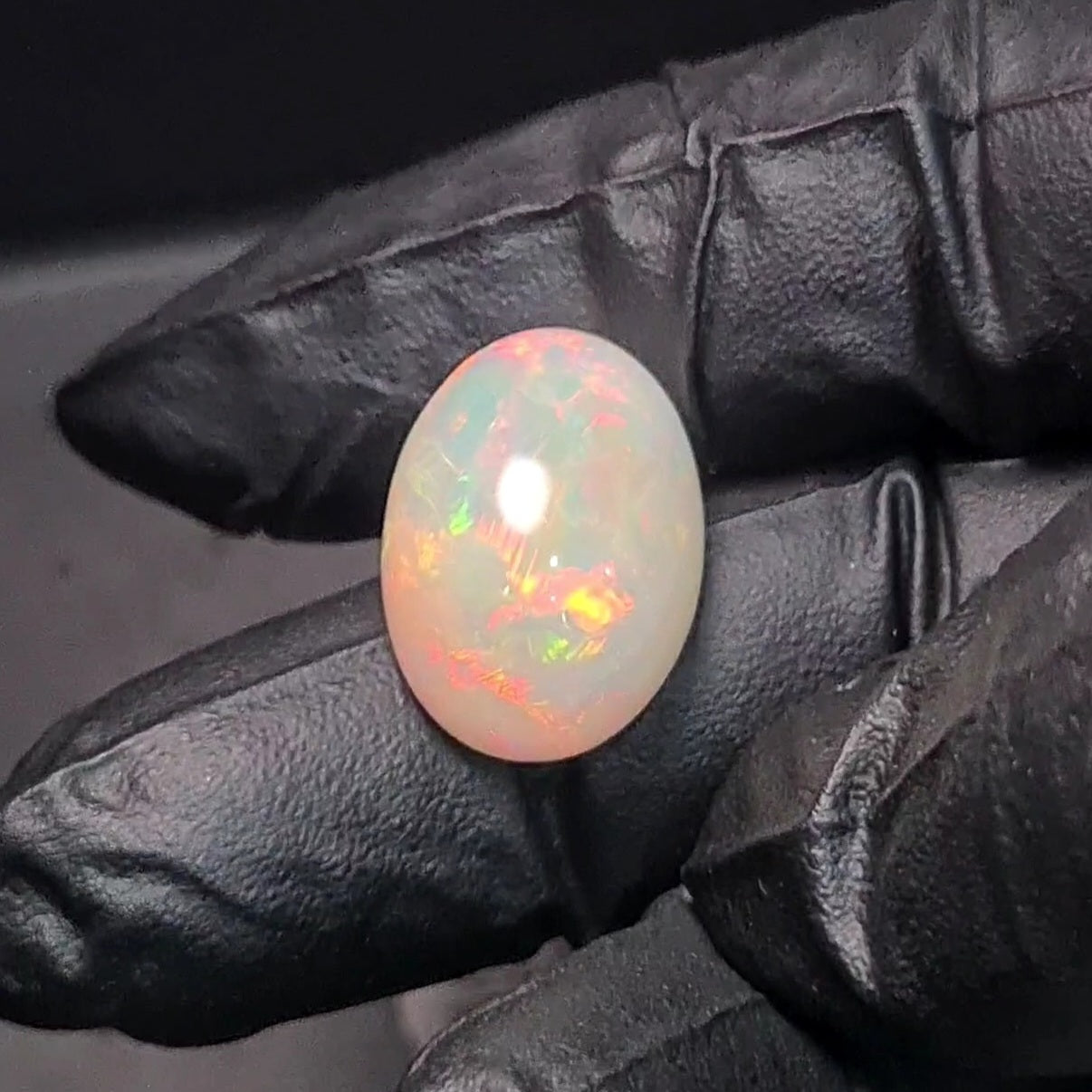 Natural Ethiopian Opal Cabochon | Oval| Size: 23x16mm - The LabradoriteKing