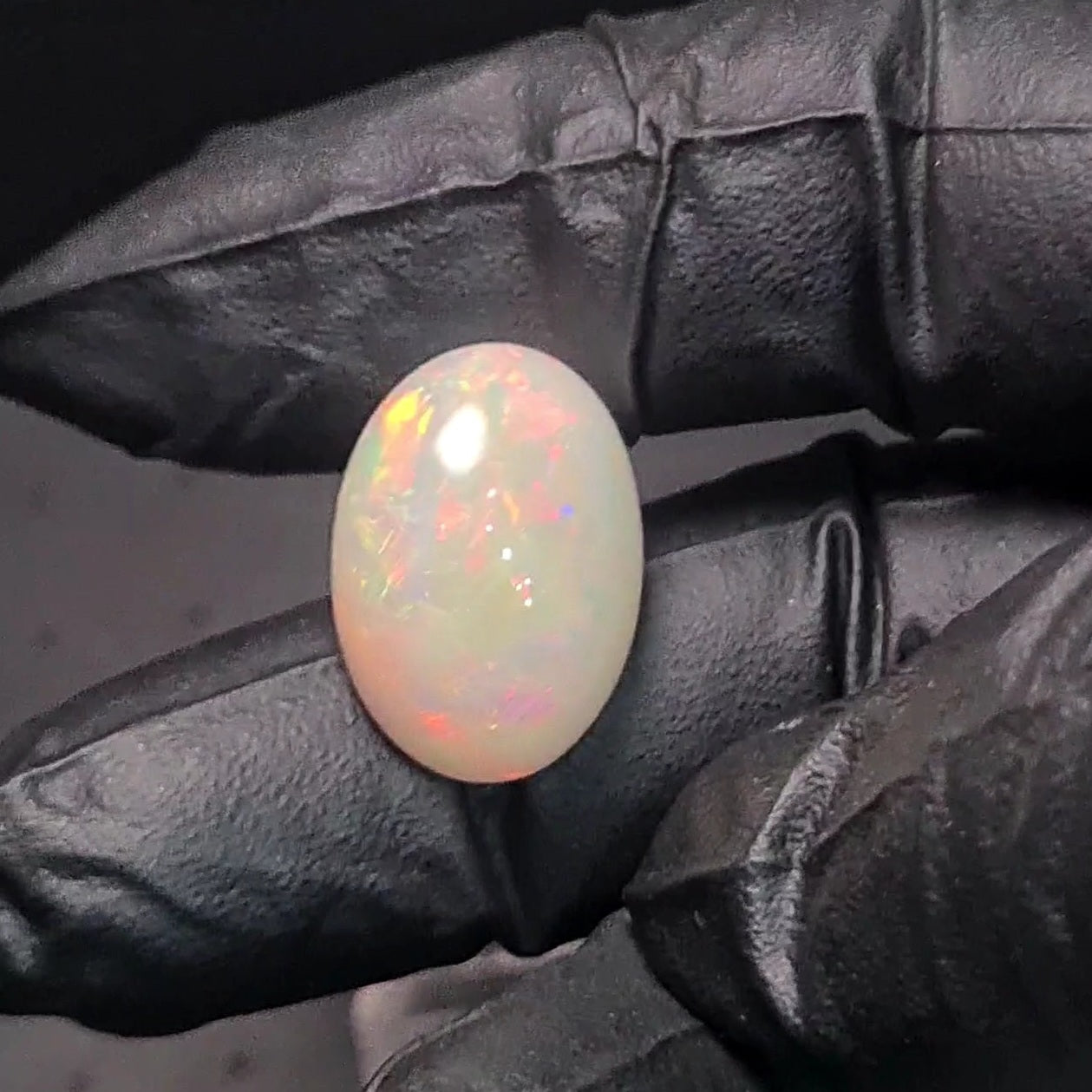 Natural Ethiopian Opal Cabochon | Oval| Size: 23x16mm - The LabradoriteKing