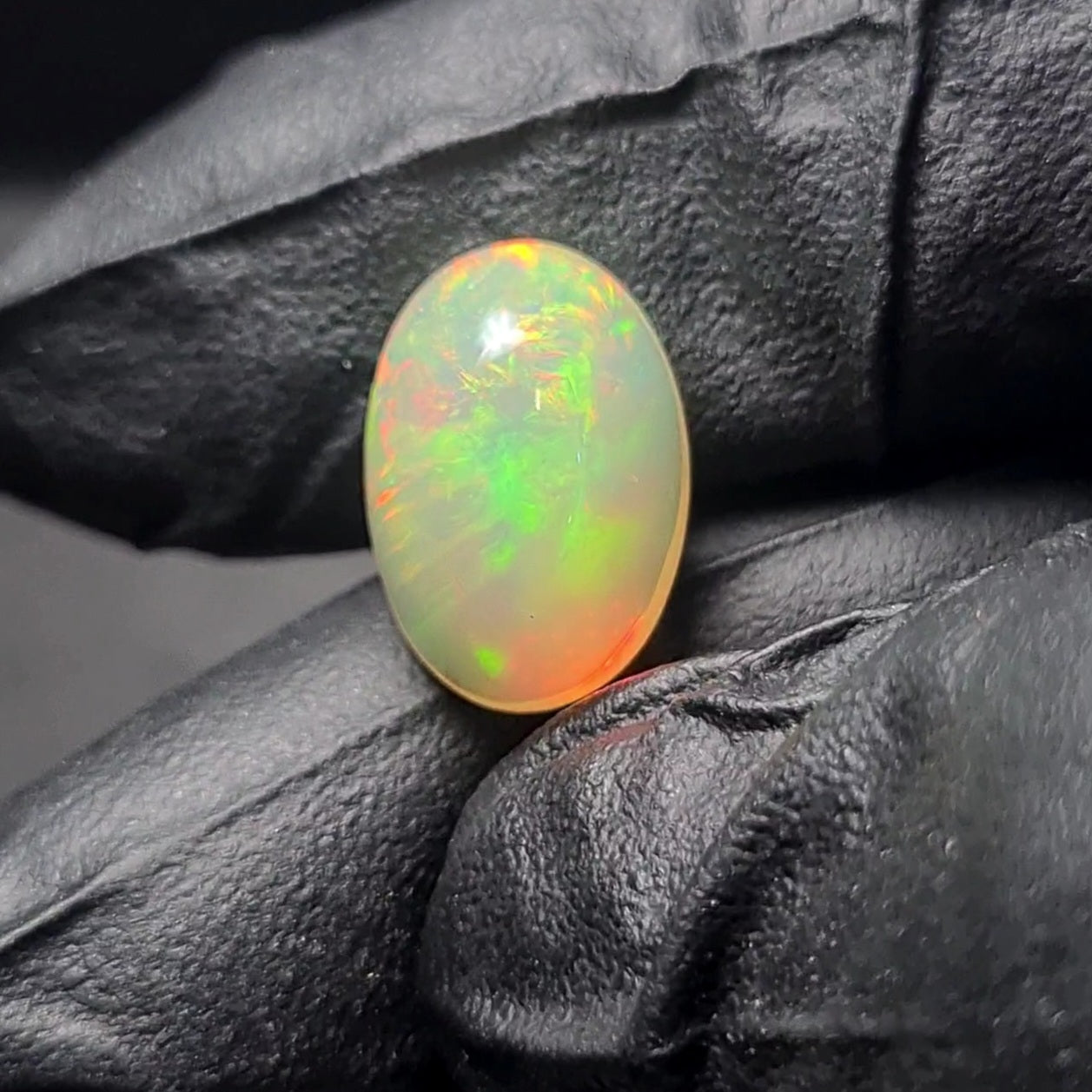 Natural Ethiopian Opal Cabochon | Oval| Size: 16x11mm - The LabradoriteKing