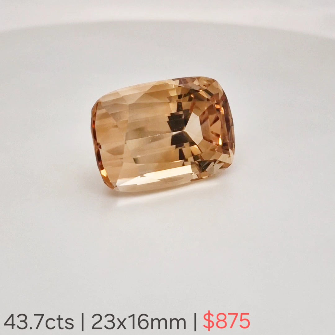 1 Pcs Of Natural Unheat Imperial Quartz Faceted | Rectangle | Size:23x16mm - The LabradoriteKing