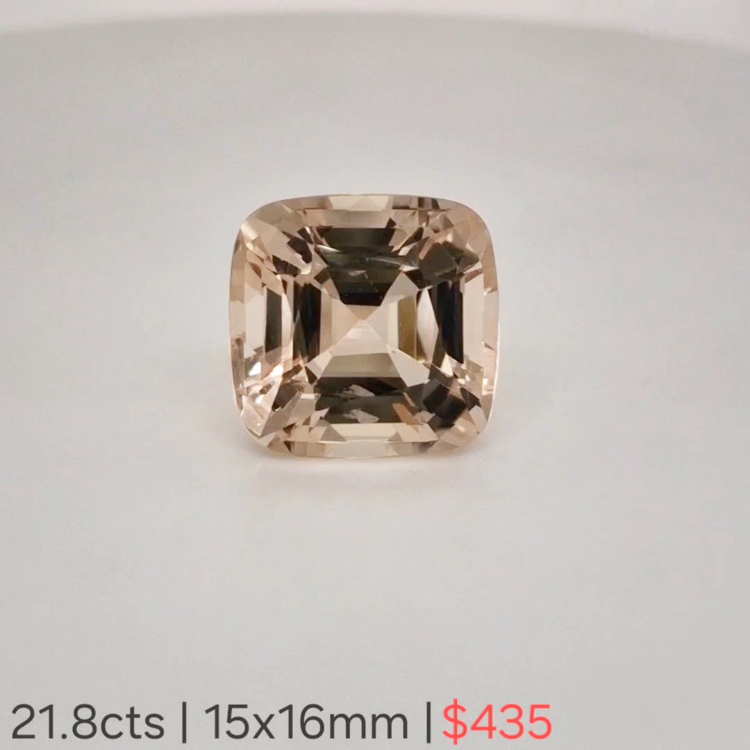 1 Pcs Of Natural Unheat Imperial Quartz Faceted | Rectangle | Size:15x16mm - The LabradoriteKing