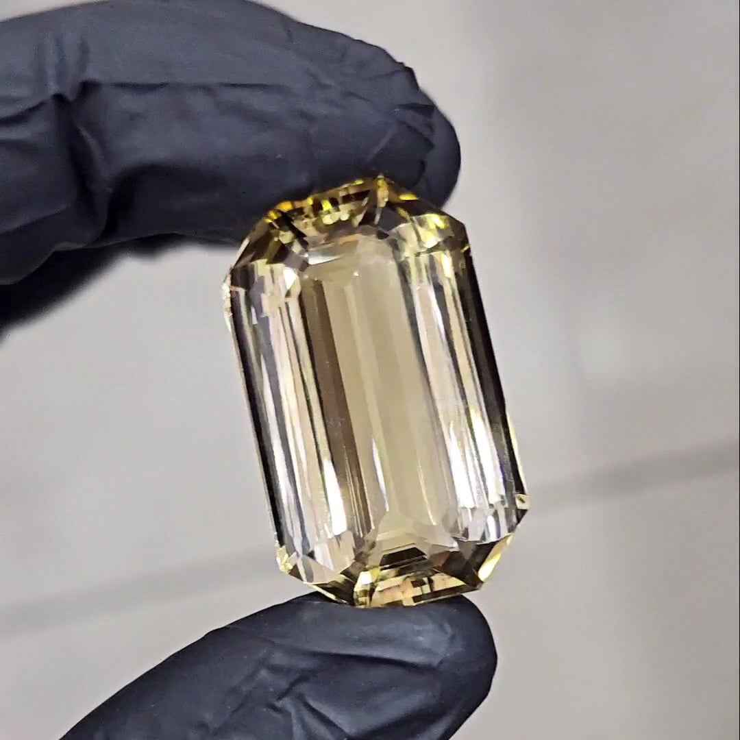 Natural Big Size Citrine | Size: 32x19mm | Flawless Clarity Top Quality - The LabradoriteKing