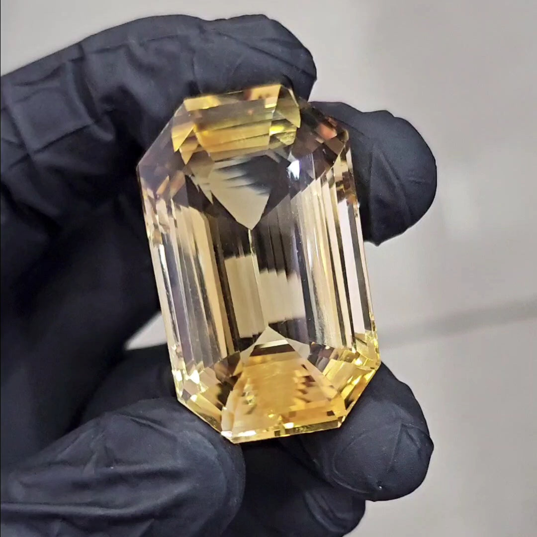 Natural Big Size Citrine | Size: 39x24mm | Flawless Clarity Top Quality - The LabradoriteKing