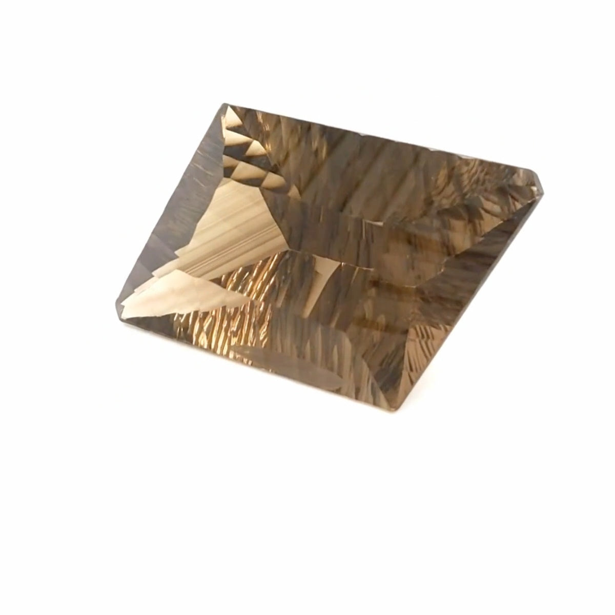 Natural Smoky Quartz Concave Cut | Fancy | 30x23mm