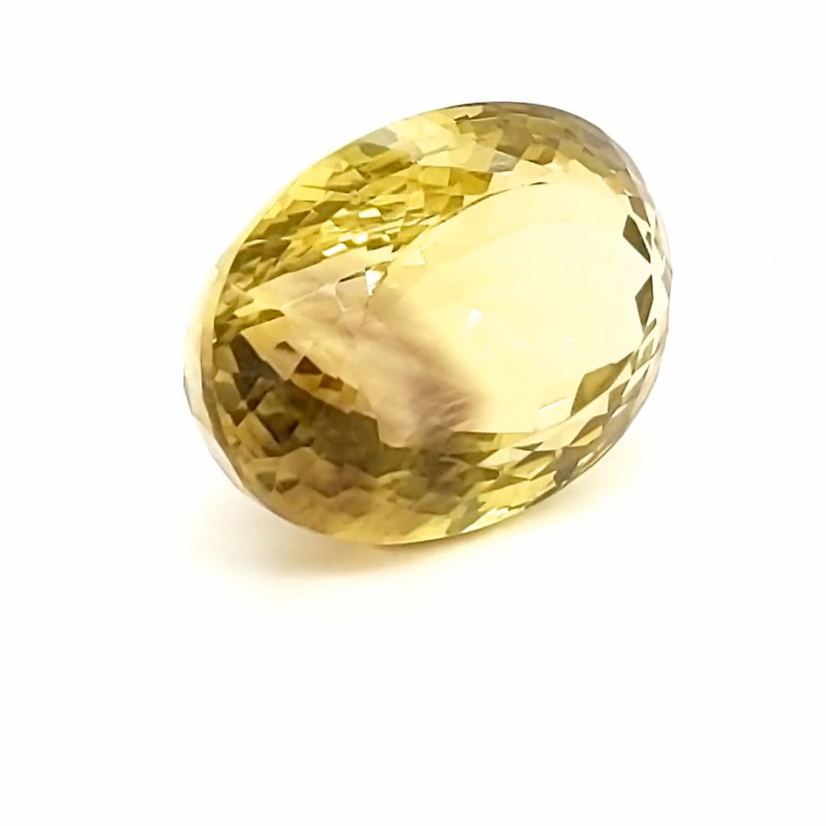 Natural Phantom Quartz Faceted | Oval | 24x17mm