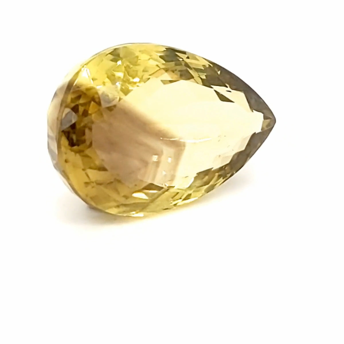 Natural Phantom Quartz Faceted | Pear| 24x16mm