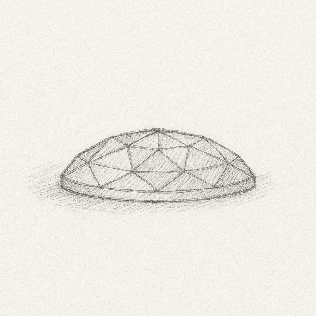 50 of Labradorite Rosecuts with flat backs | 17 to 30mm - The LabradoriteKing