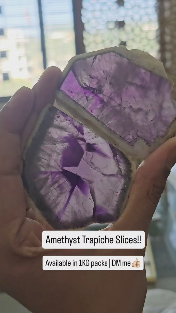 1 KG Trapiche Amethyst