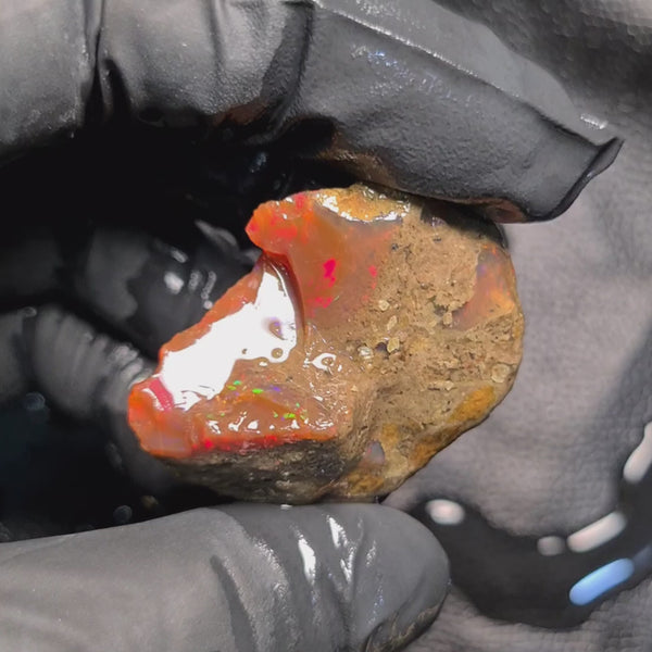 Natural Ethiopian Water Opal Rough | Raw untreaed  | 36x31mm