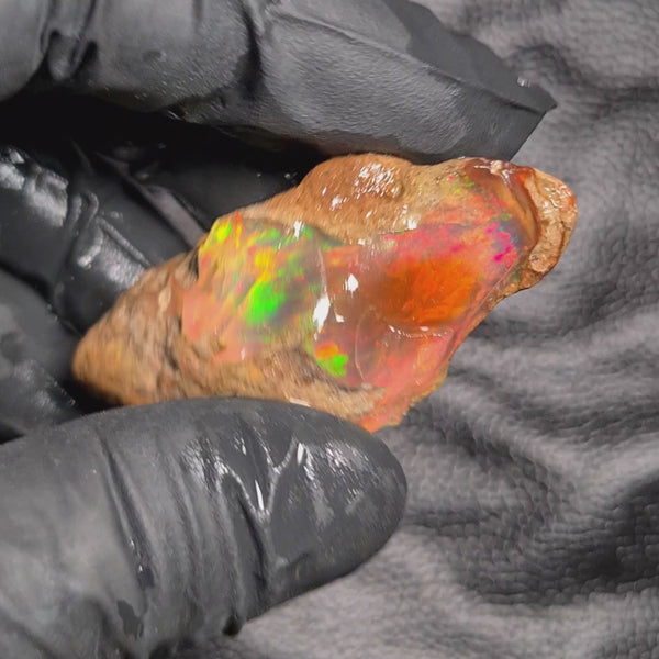 Natural Ethiopian Water Opal Rough | Raw untreated  | 51X26mm