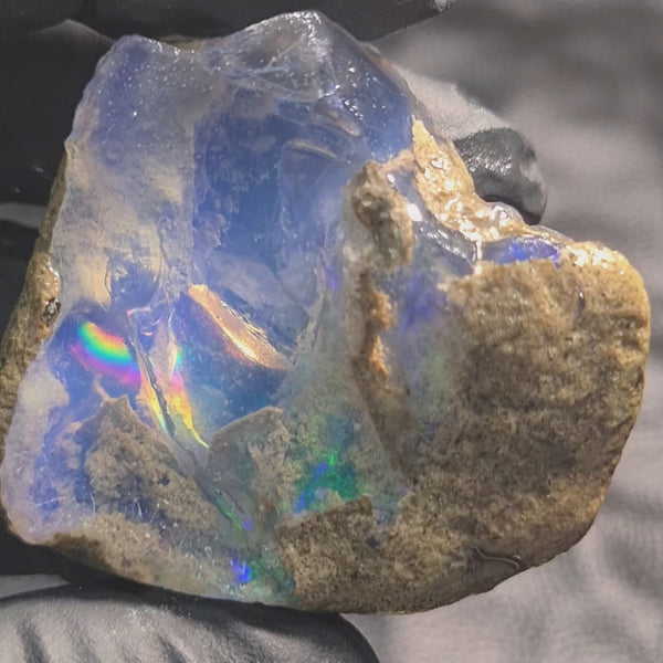 Natural Ethiopian Water Opal Rough | Raw untreaed  | 44x41mm