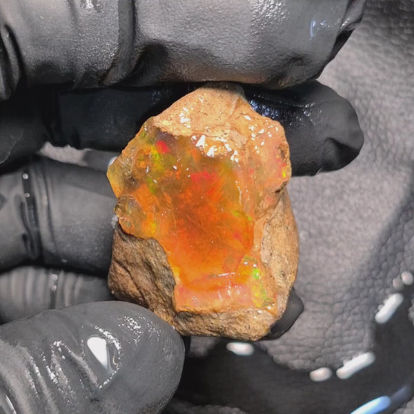Natural Ethiopian Water Opal Rough | Raw untreated  | 36x27mm