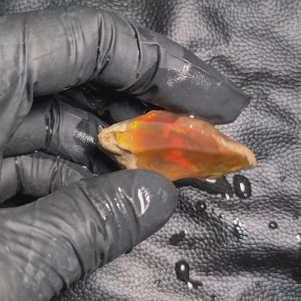 Natural Ethiopian Water Opal Rough | Raw untreated  | 45X22mm