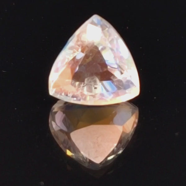 2.7 Cts Natural Madagascar Moonstones Faceted | Trillion | Size: 9mm | Top quality