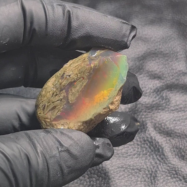 Natural Ethiopian Water Opal Rough | Raw untreaed  | 42x26 mm