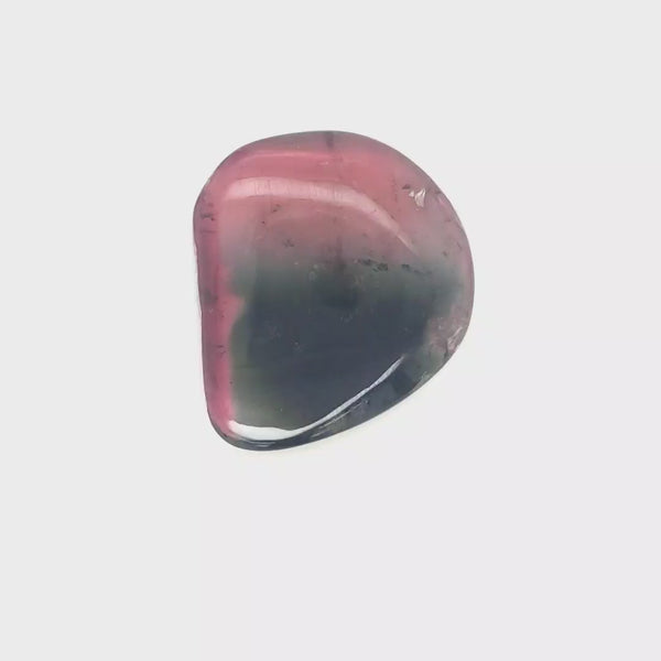 1 Pics Of Natural Watermelon Tourmaline Slice | Size:36x32mm | With Certificate