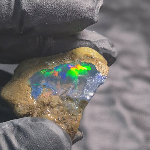 Natural Ethiopian Water Opal Rough | Raw untreaed  | 37x33mm