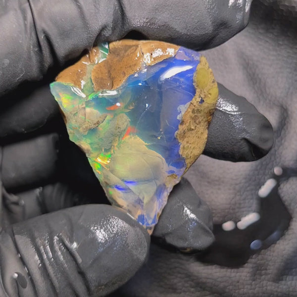 Natural Ethiopian Water Opal Rough | Raw untreaed  | 44x32mm