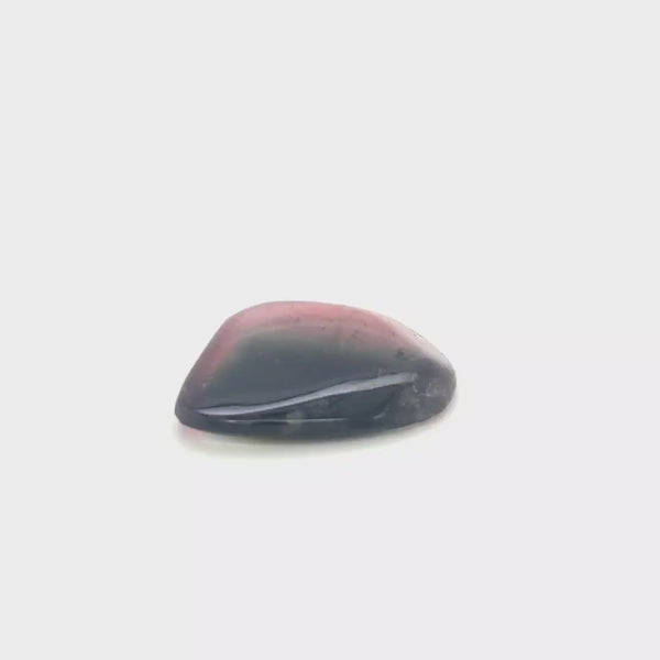 1 Pics Of Natural Watermelon Tourmaline Slice | Size:36x32mm | With Certificate