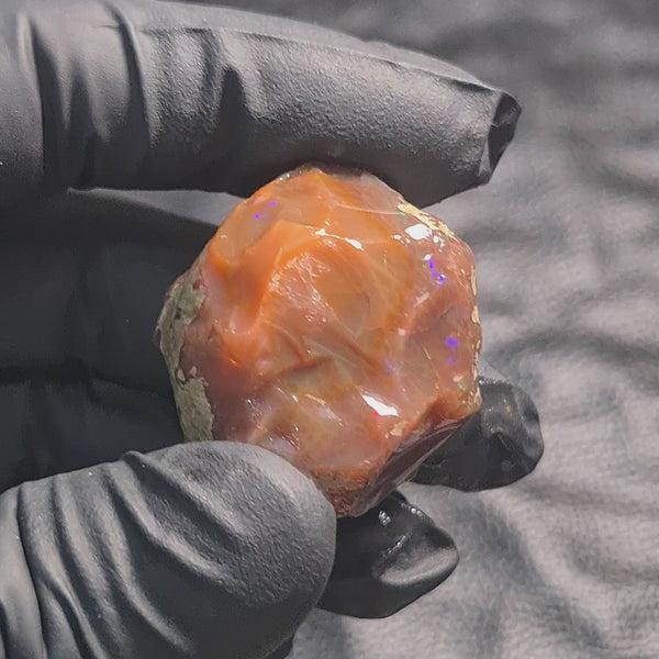 Natural Ethiopian Water Opal Rough | Raw untreaed  | 34x32mm