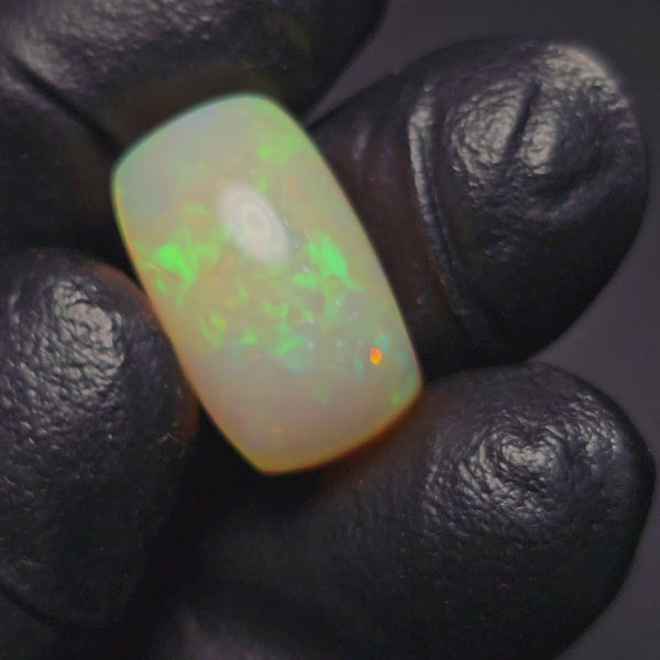 1 Pcs Of Natural Ethiopian Opal Rectangle Shape |WT: 15.3 Cts|Size: 19X12mm