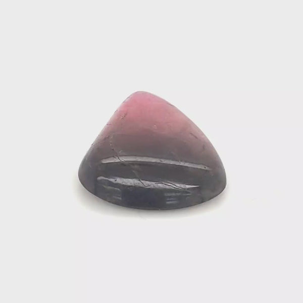 1 Pics Of Natural Watermelon Tourmaline Slice | Size:24x20mm | With Certificate