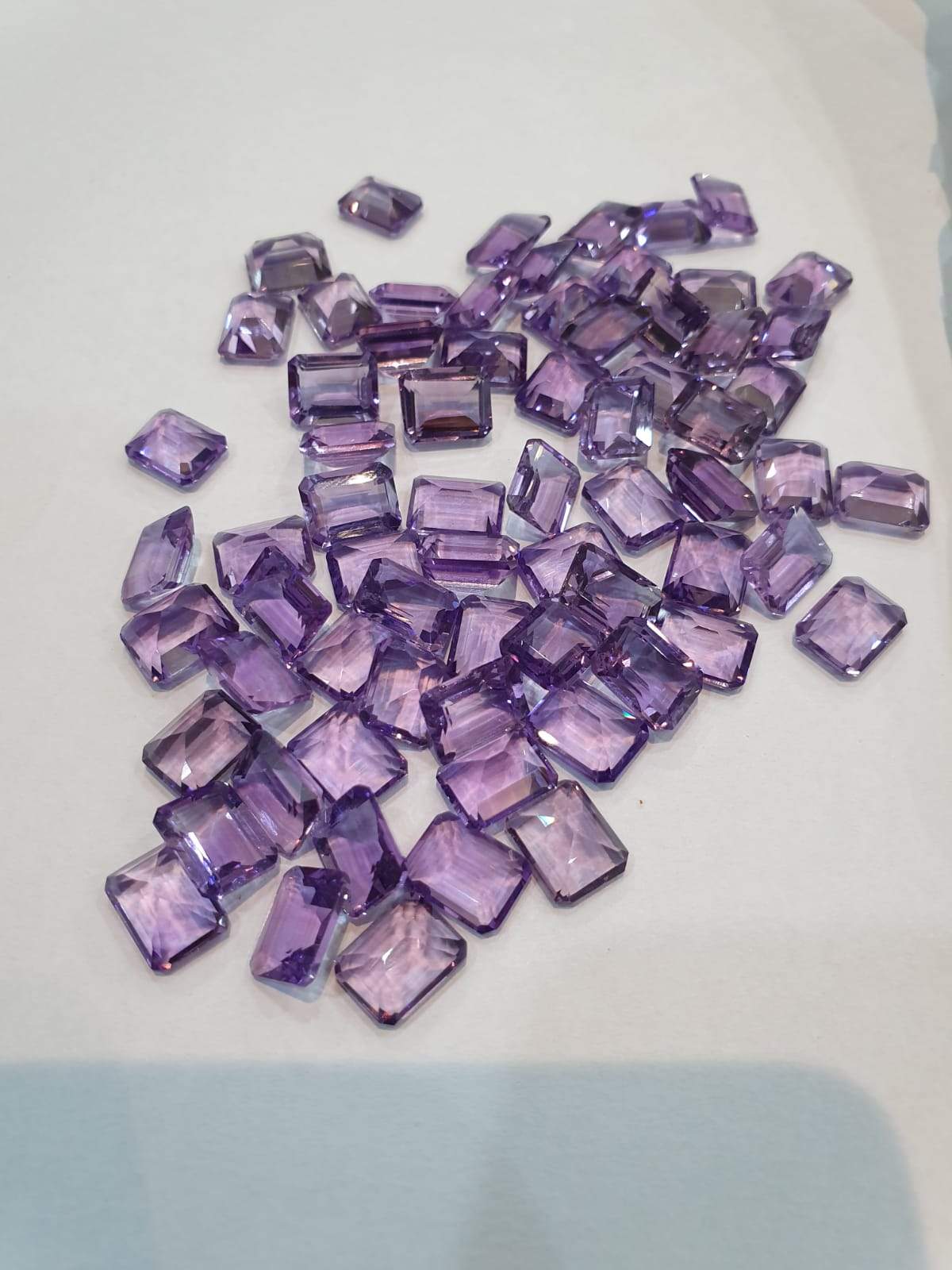 10pcs Natural Pink Amethyst 9x7mm Octagon Calibrated Sizes - The LabradoriteKing