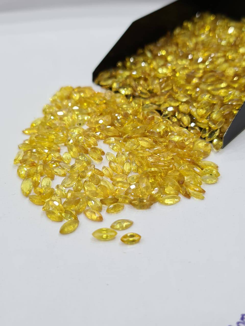 20 Pcs Yellow Sapphire Marquuse 6-7mm - The LabradoriteKing