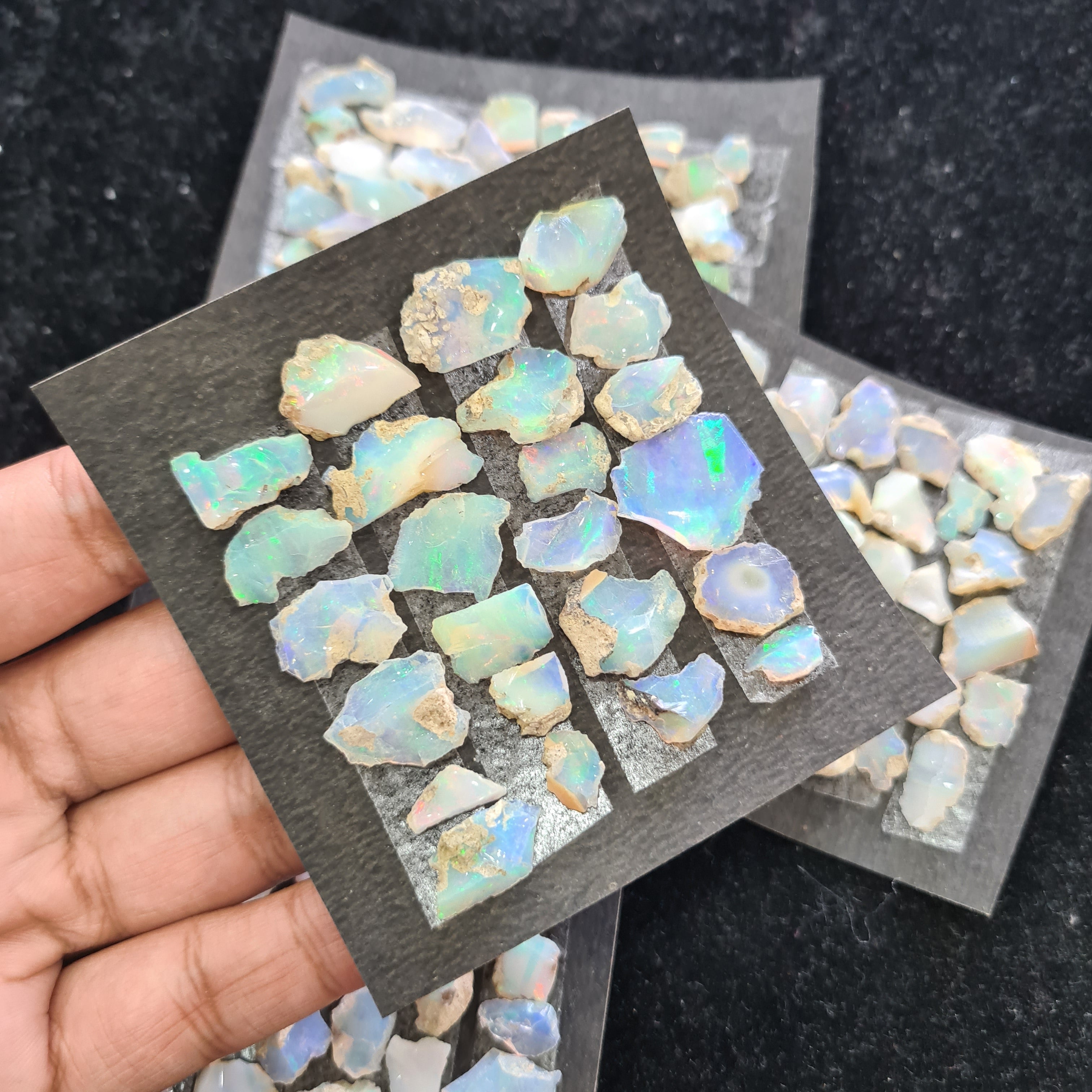 Wholesale Opal Raw Rough Natural Multi Fire Opal Rough Welo Opal Rough Ethiopian Opal Rough - The LabradoriteKing