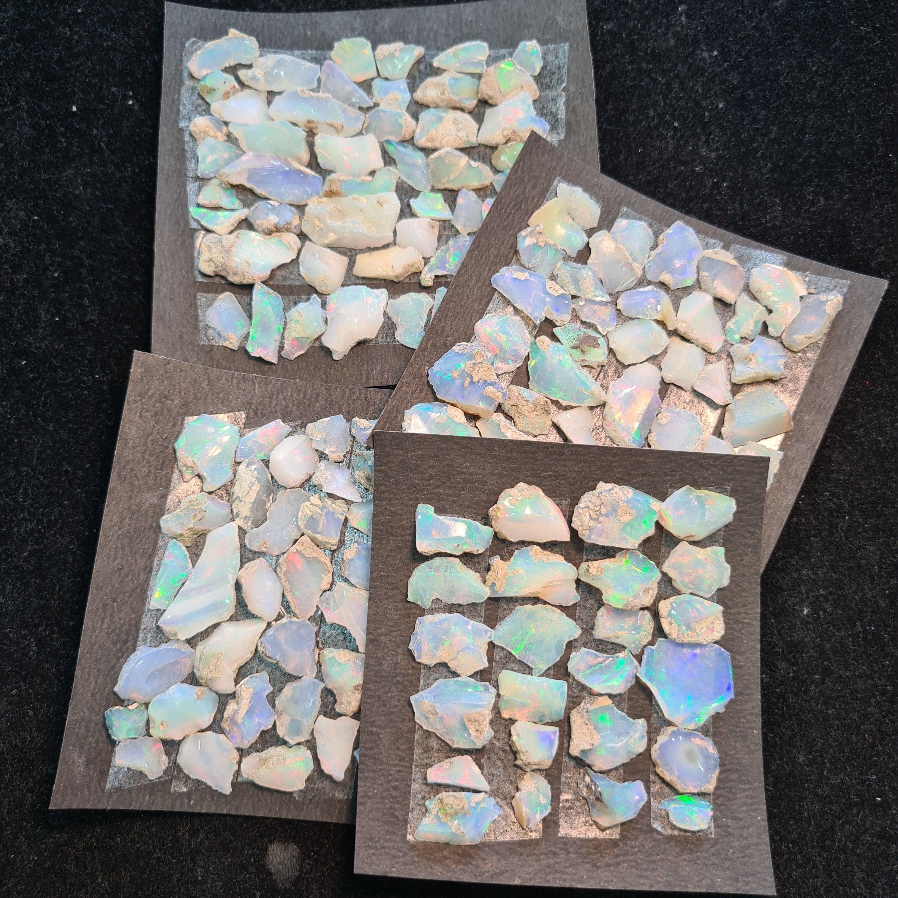Wholesale Opal Raw Rough Natural Multi Fire Opal Rough Welo Opal Rough Ethiopian Opal Rough - The LabradoriteKing