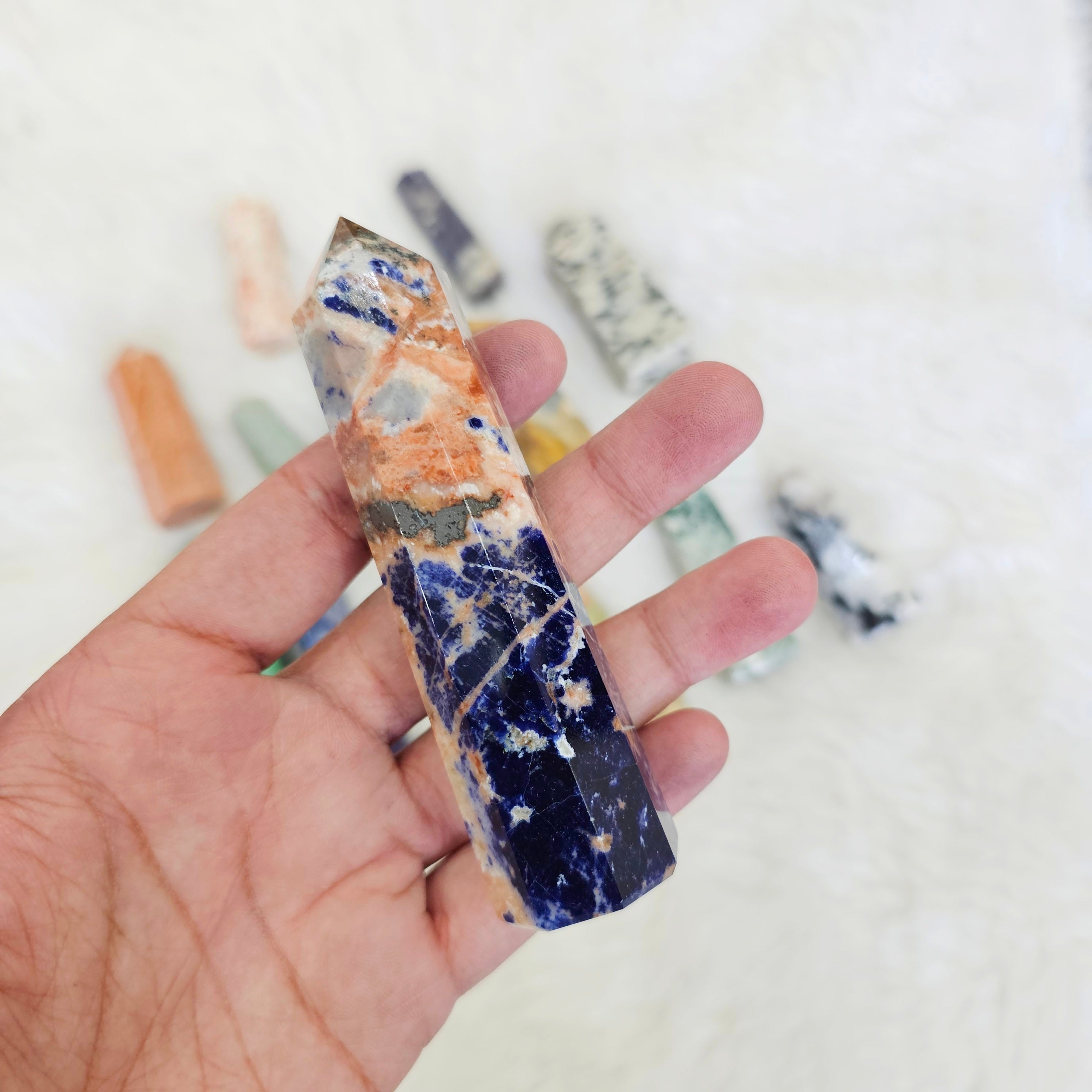 Crystal Towers pack | 2.5 to 4.5 Inches  | 15 Pcs - The LabradoriteKing