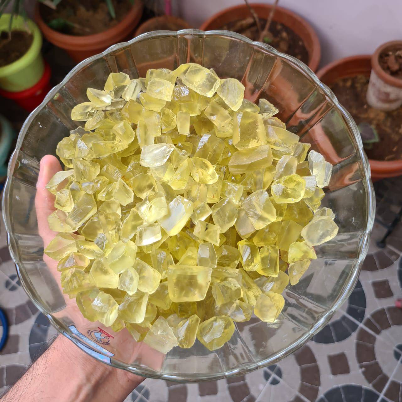 50 Grams of Yellow Quarrz Rough | 20-40mm Brazil Mined | Approx 15-20pcs - The LabradoriteKing