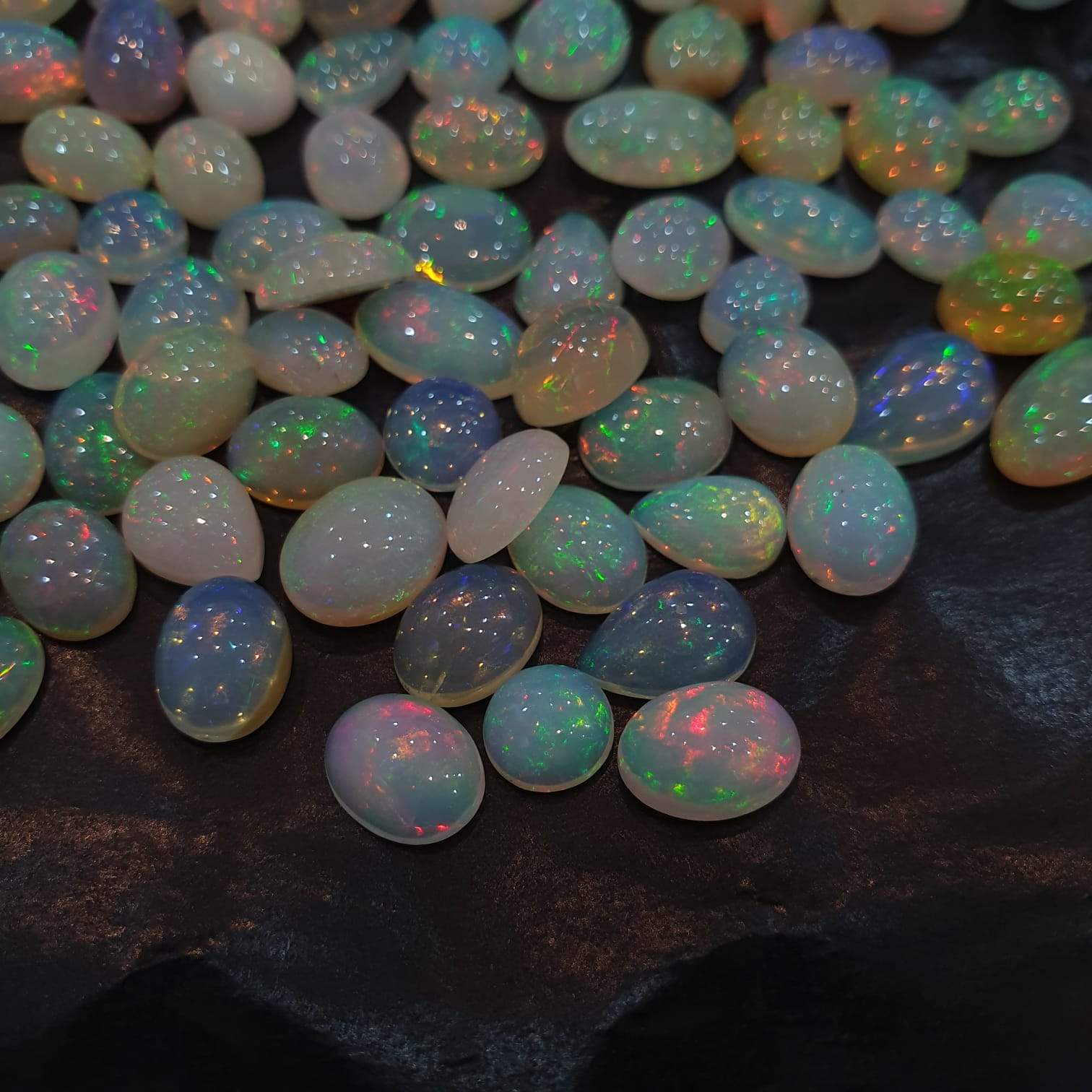 9-10mm Opal Cabcohon Oval Random Pick - The LabradoriteKing