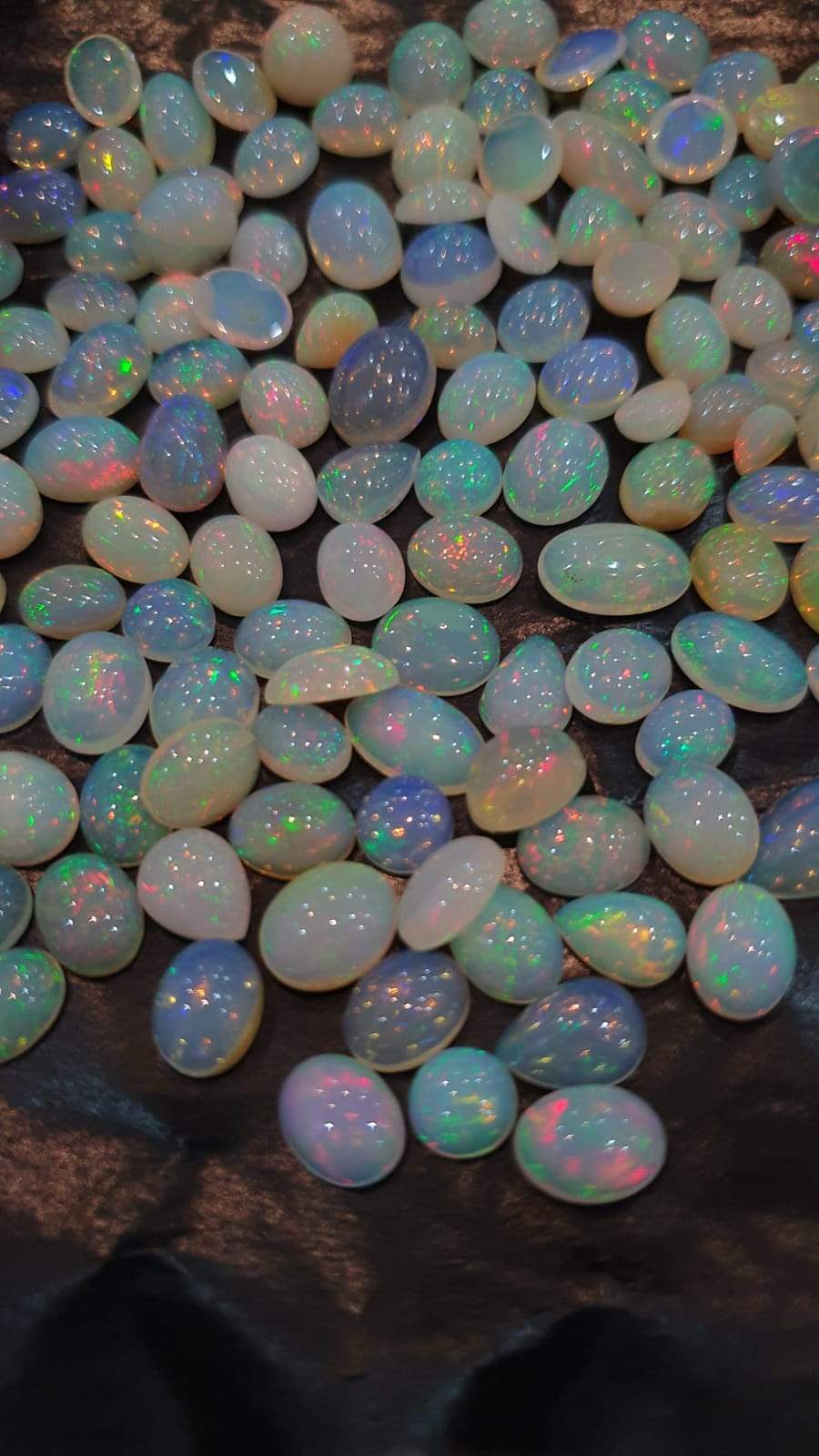 9-10mm Opal Cabcohon Oval Random Pick - The LabradoriteKing