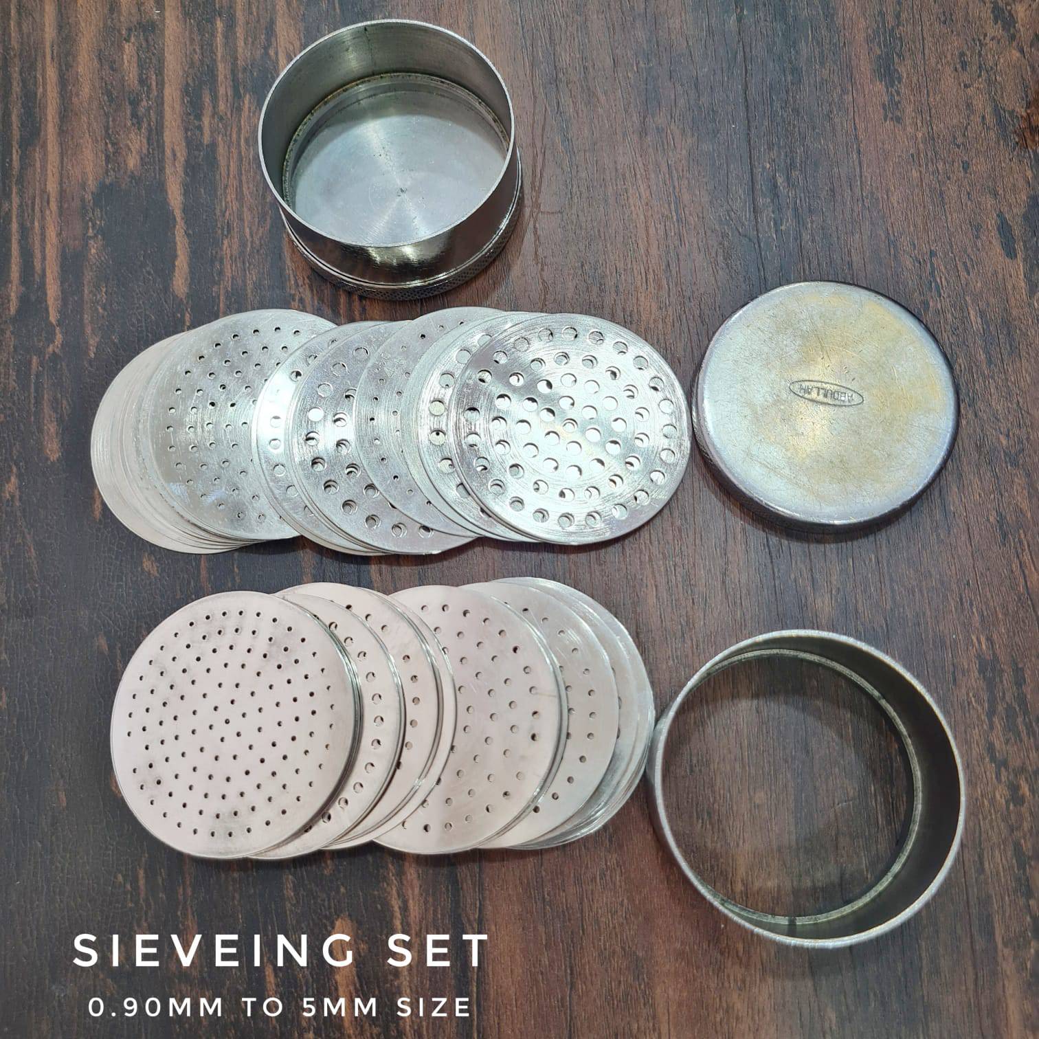 Gemstone Sieving Set | Sort 0.80mm to 5mm sizes - The LabradoriteKing