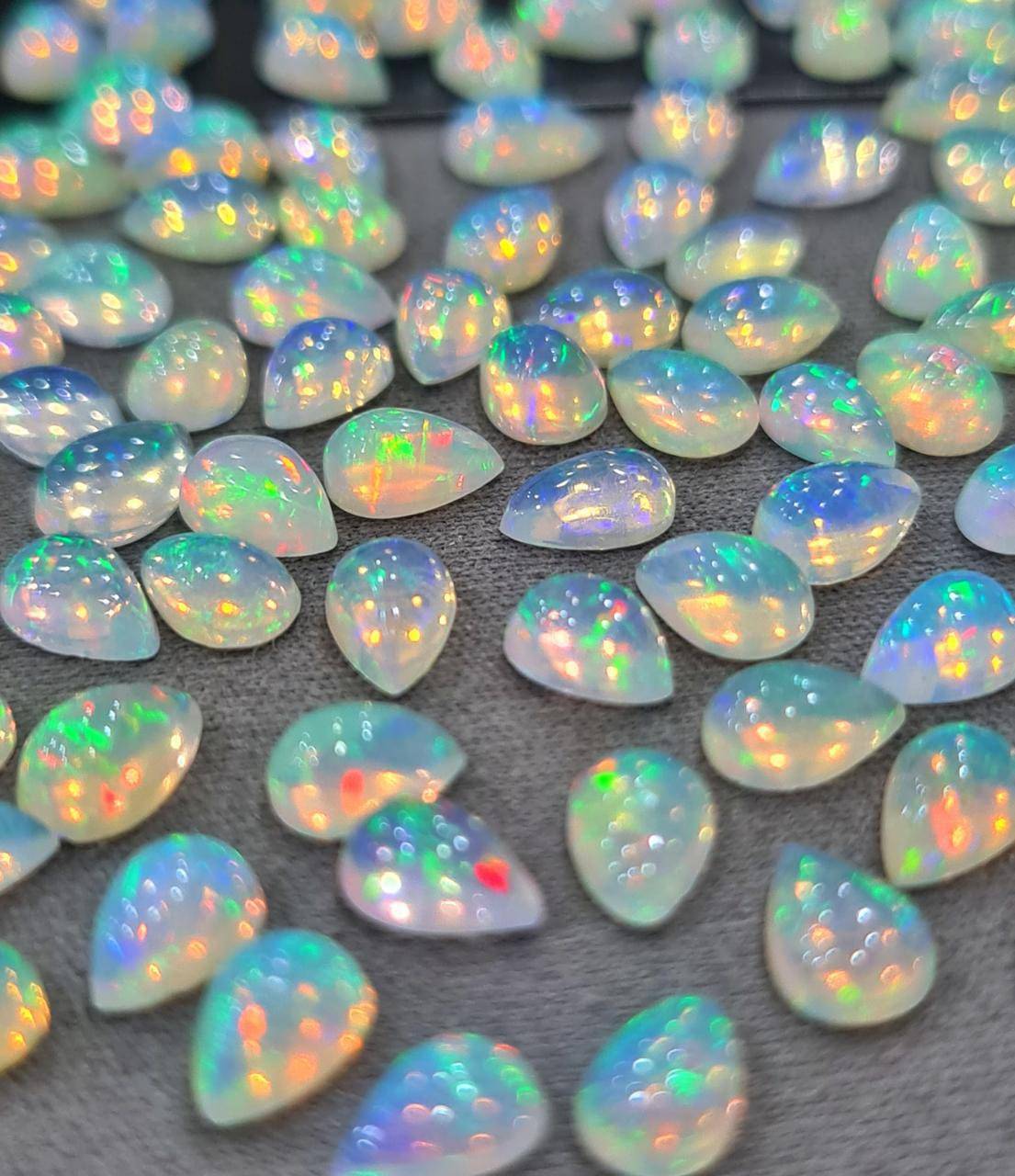 Natural Opals Calibrated Pears | 7x5mm - The LabradoriteKing